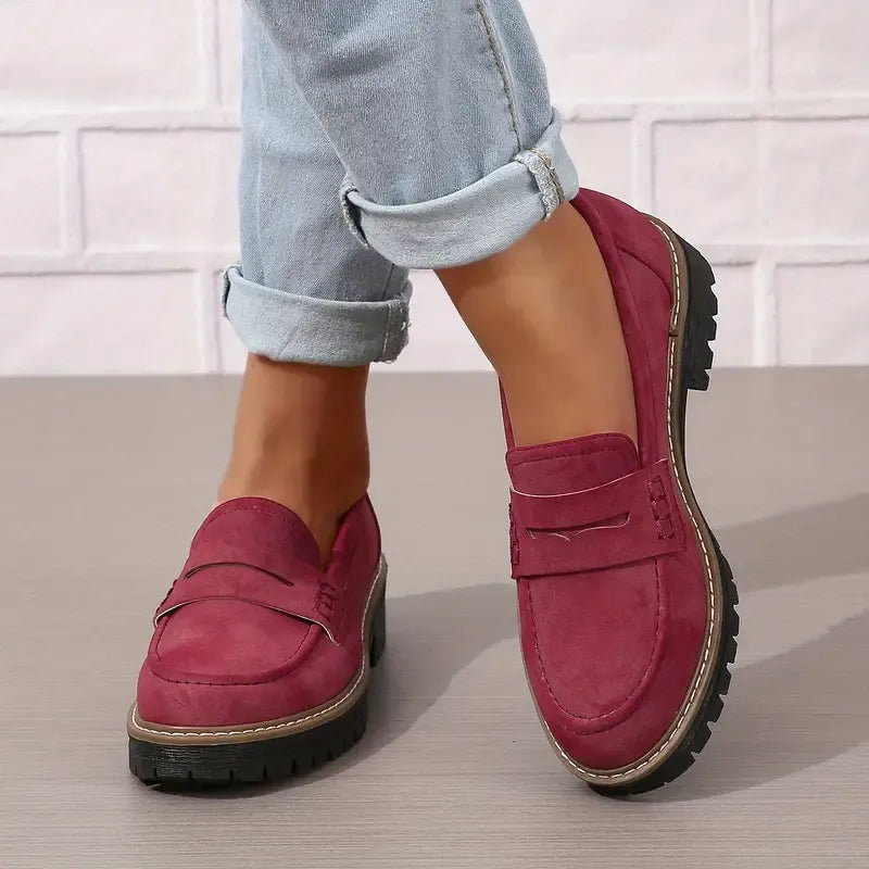 🔥Last Day Promotion 50% OFF - Women's Fashion Thick Sole Loafers