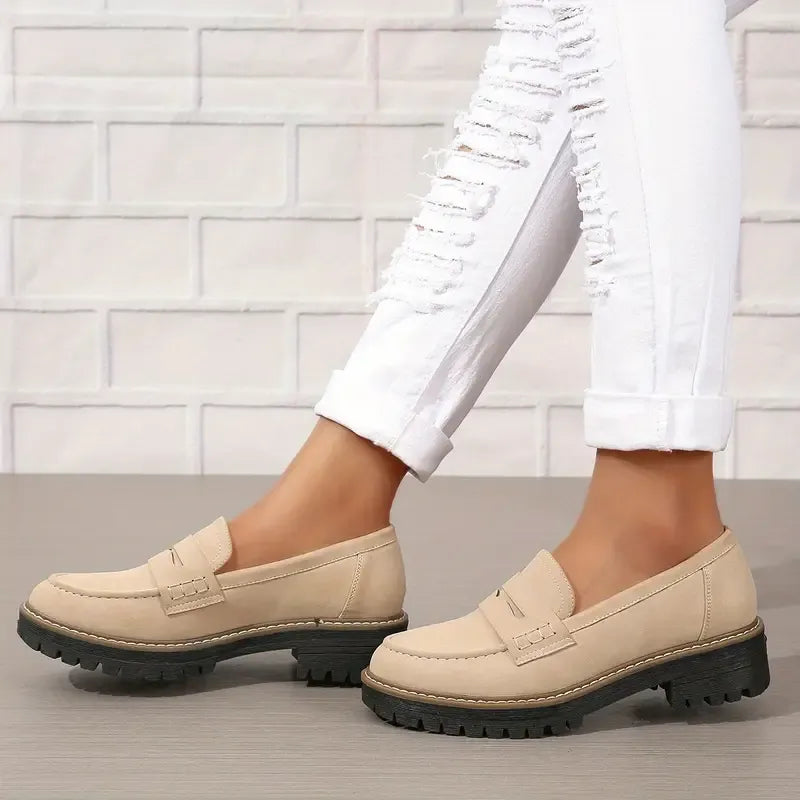 🔥Last Day Promotion 50% OFF - Women's Fashion Thick Sole Loafers