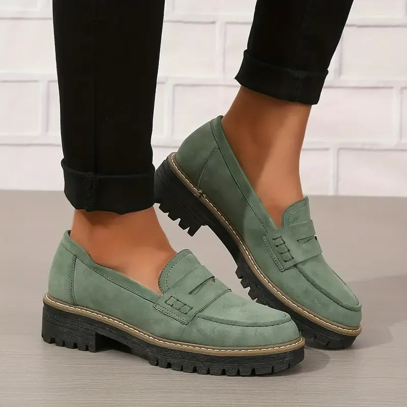 🔥Last Day Promotion 50% OFF - Women's Fashion Thick Sole Loafers