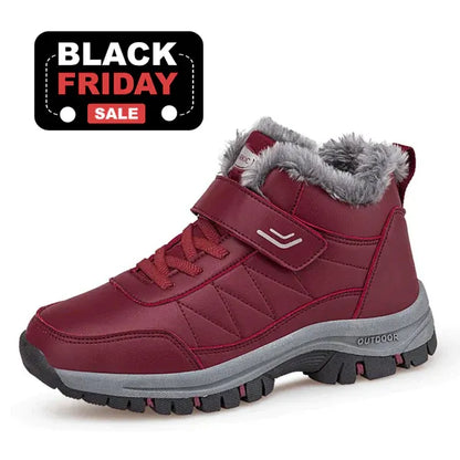 Cozy Lightweight Comfort Cotton Ankle Waterproof Boots