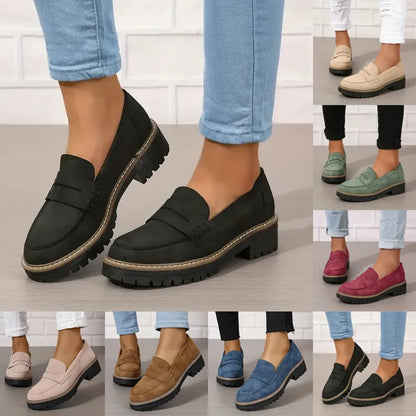 🔥Last Day Promotion 50% OFF - Women's Fashion Thick Sole Loafers