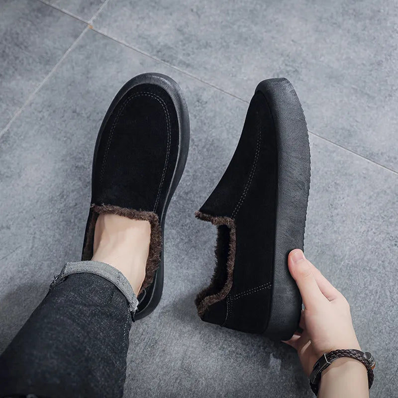 🔥Clearance Sale 75% OFF - Waterproof Orthopedic Warm Leather Shoes