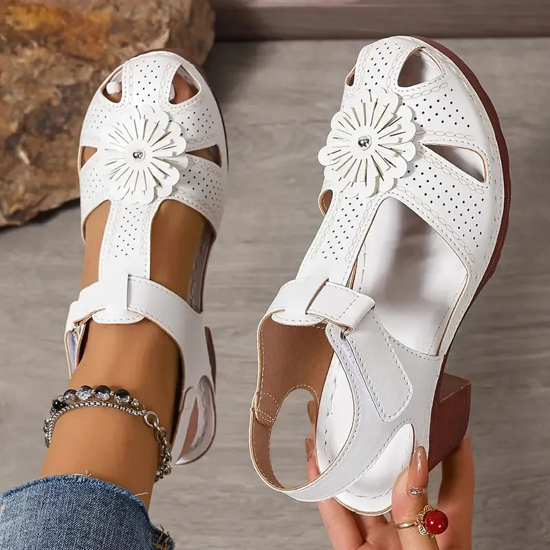 Engraved Comfortable Chunky Heel Sandals ( BUY 2 FREE SHIPPING )