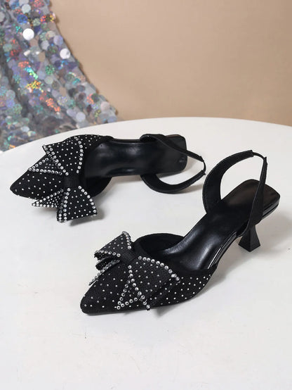 Women's Elegant Rhinestone High Heels