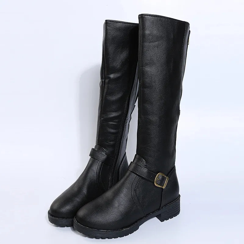 Women's Winter Waterproof Leather Boots