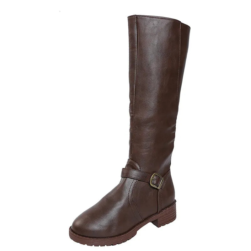 Women's Winter Waterproof Leather Boots