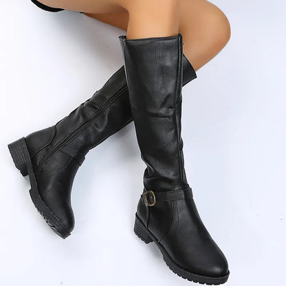 Women's Winter Waterproof Leather Boots