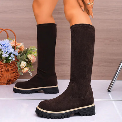 Women's Chunky Platform Comfortable Support Boots