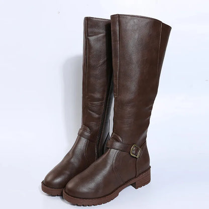 Women's Winter Waterproof Leather Boots
