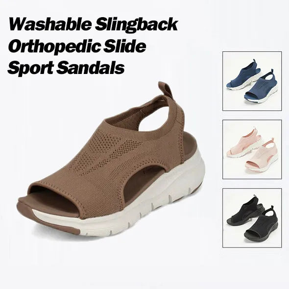 🔥Last Day 60% OFF - Orthopedic Slide Arch Support Sandals ( Buy 2 free shipping)