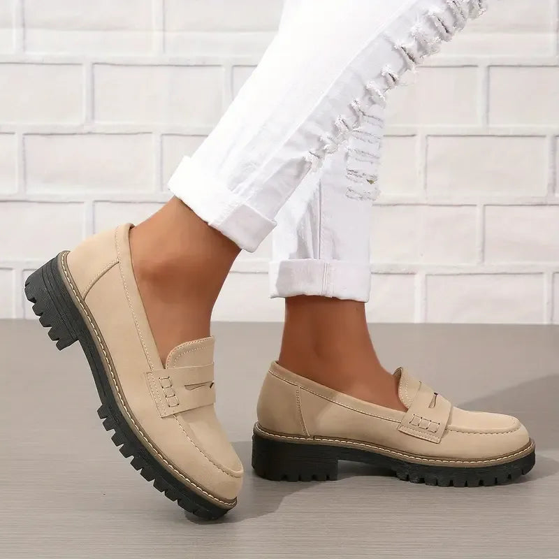🔥Last Day Promotion 50% OFF - Women's Fashion Thick Sole Loafers