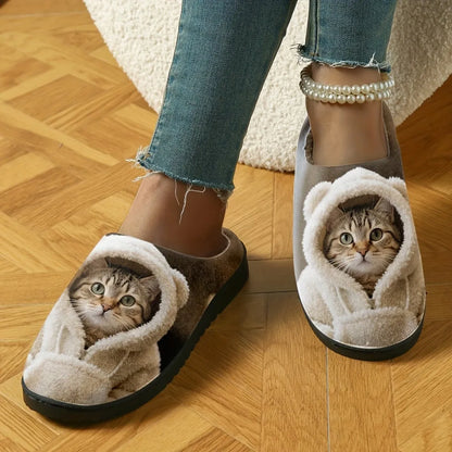 Women's Printed Animals Indoor Silent Slippers