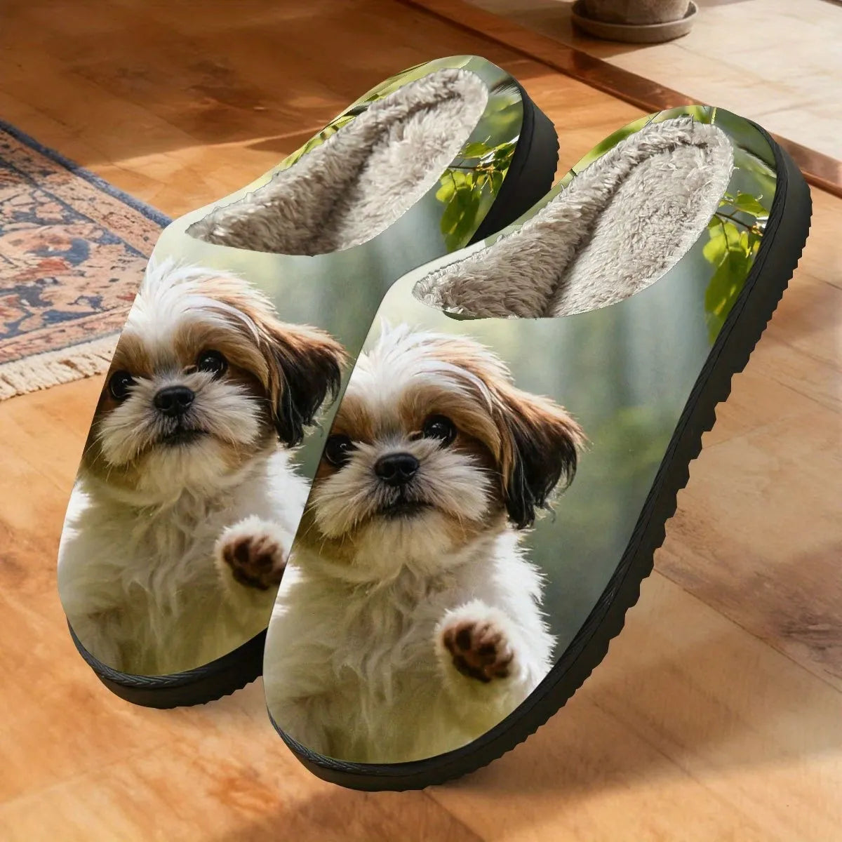 Women's Printed Animals Indoor Silent Slippers