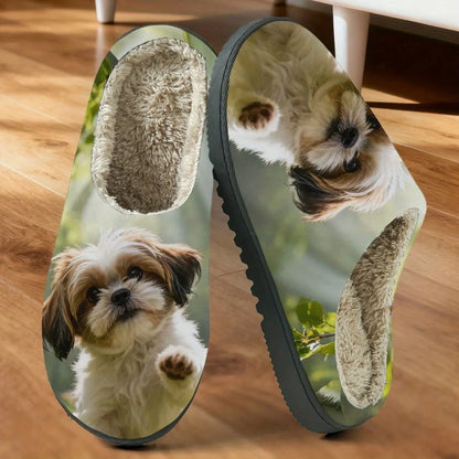 Women's Printed Animals Indoor Silent Slippers