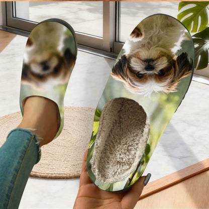 Women's Printed Animals Indoor Silent Slippers