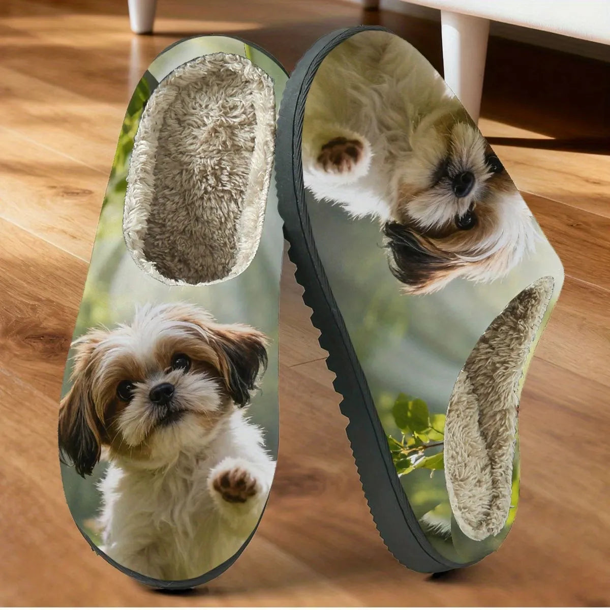 Women's Printed Animals Indoor Silent Slippers
