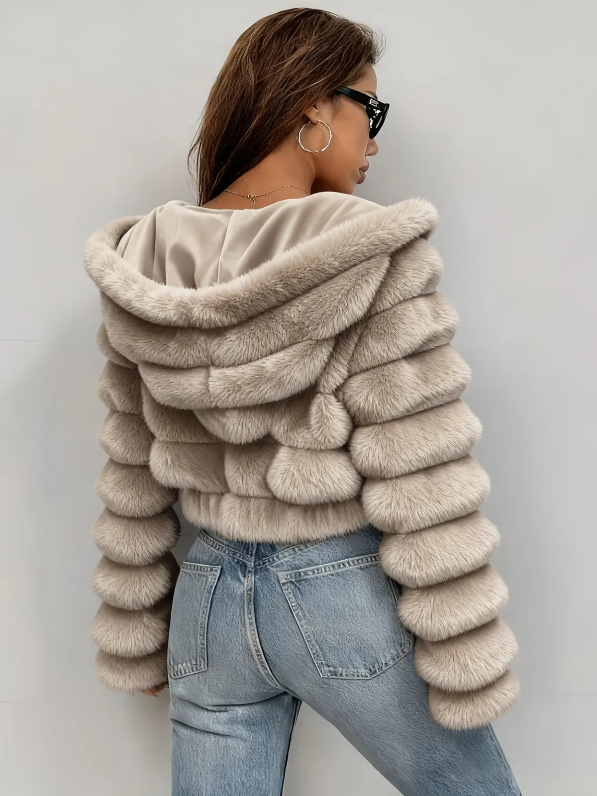🔥Last Day 50% OFF - Serene Faux Fur Coat