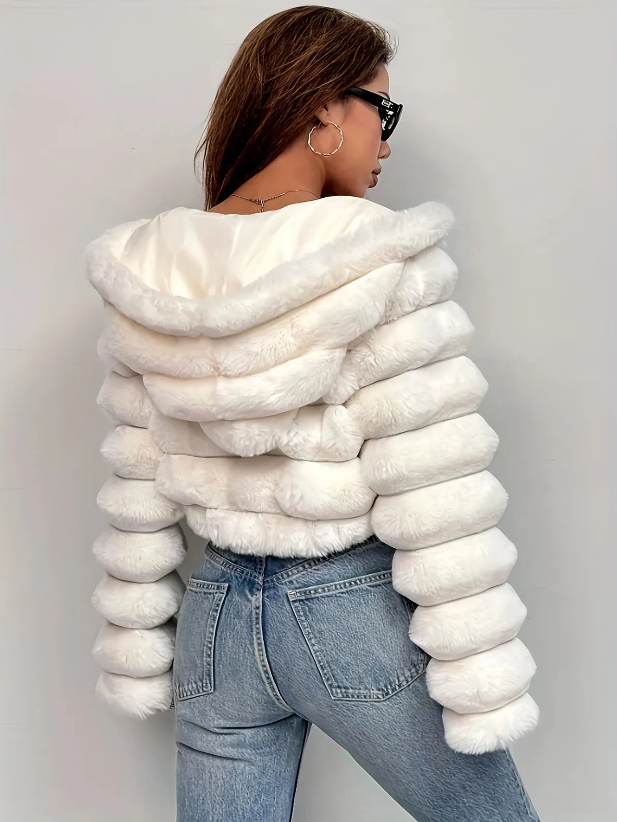 🔥Last Day 50% OFF - Serene Faux Fur Coat