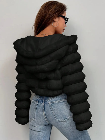 🔥Last Day 50% OFF - Serene Faux Fur Coat